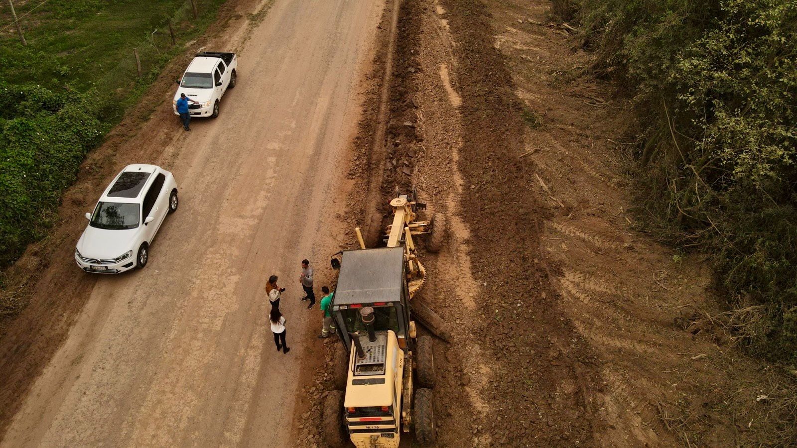 Preparativos en Isla del Cerrito: Vialidad Provincial mejora los accesos para el Torneo Internacional de Pesca del Dorado