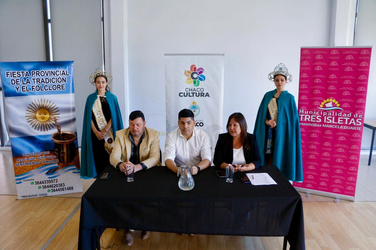 Tres Isletas: Se lanzó la quinta edición de la Fiesta provincial de la Tradición y el Folclore