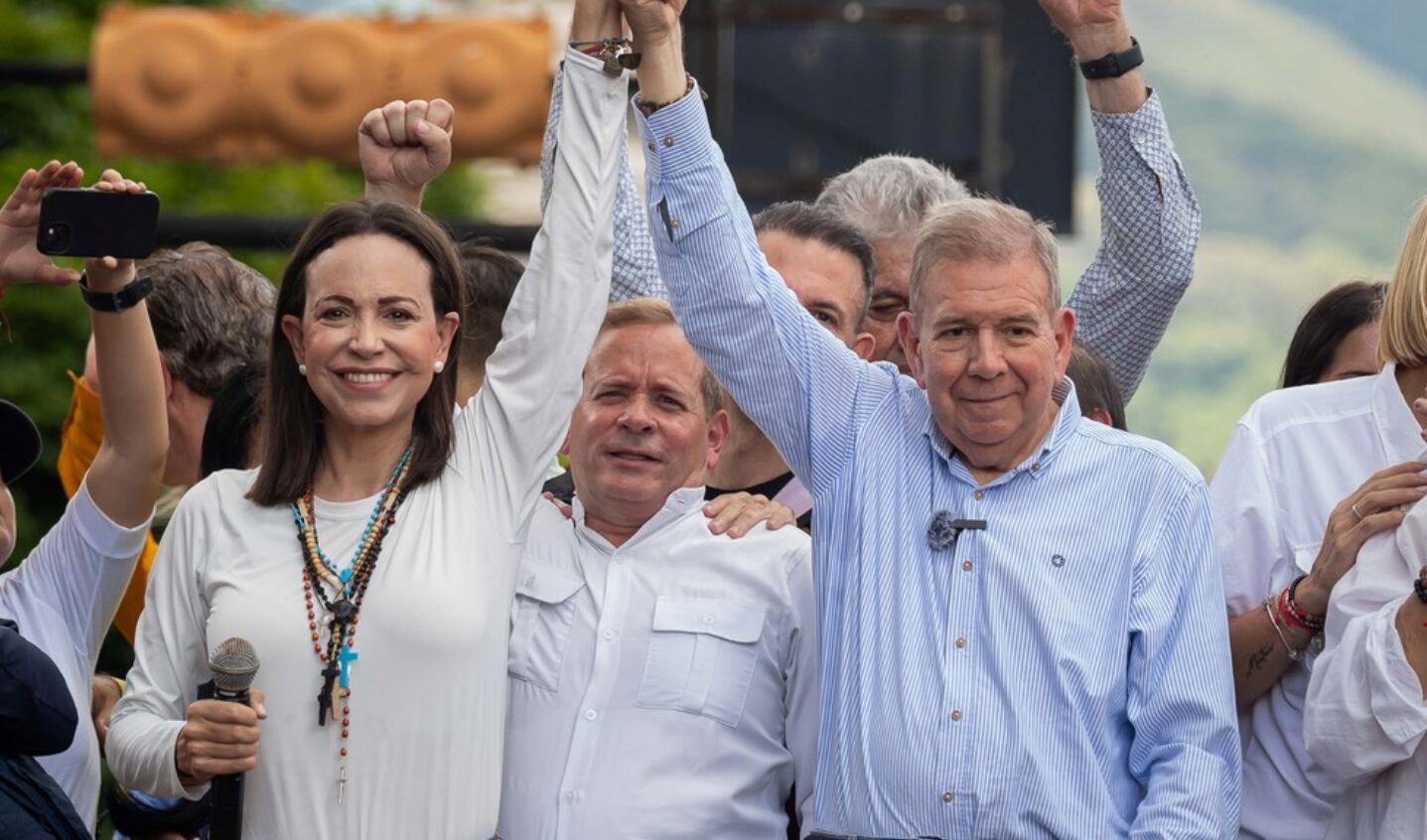 Venezolanos María Corina Machado y Edmundo González Urrutia ganan el Premio Sájarov 2024