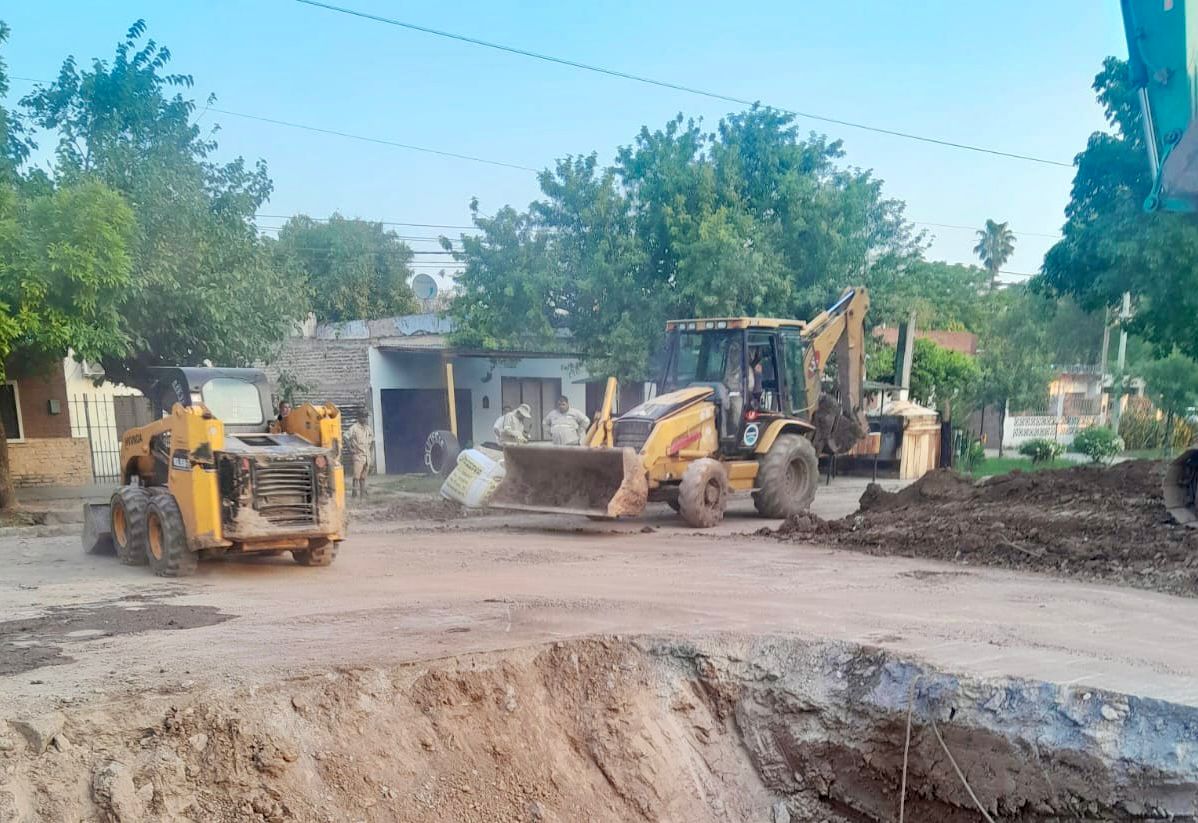 Sáenz Peña: SAMEEP avanza en reparaciones históricas para mejorar el servicio cloacal