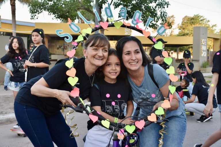 Charata Celebró la 11ª Marcha Solidaria de Solidagro con el Acompañamiento de la Vicegobernadora Schneider