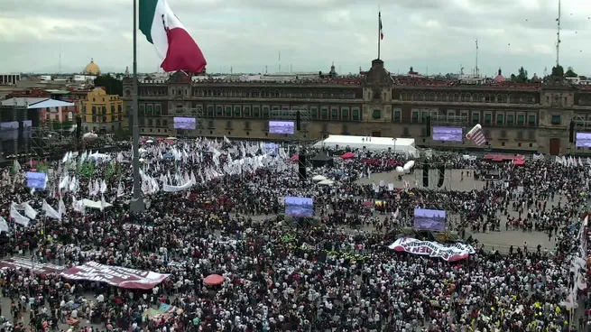 Mira EN VIVO los festejos en el Zócalo CDMX por la asunción de Claudia Sheinbaum