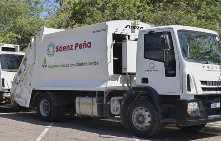 Sáenz Peña: El día lunes no habrá recolección de residuos por el Día del Empleado Municipal