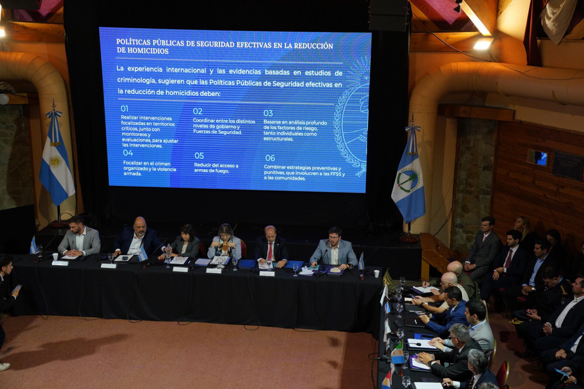 Chaco presente en la IV Reunión Nacional del Consejo de Seguridad Interior en Neuquén