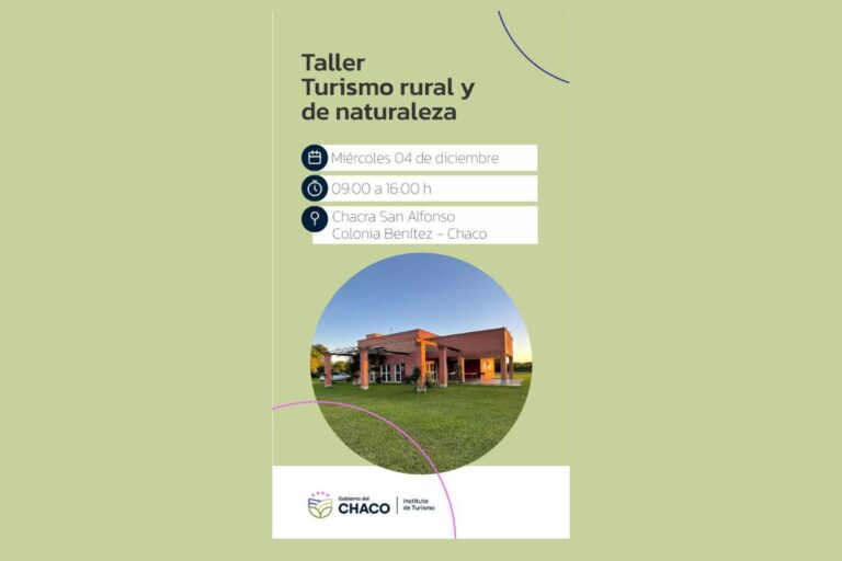 Capacitación en Turismo Rural: Oportunidad para Fortalecer el Desarrollo Local en Colonia Benítez