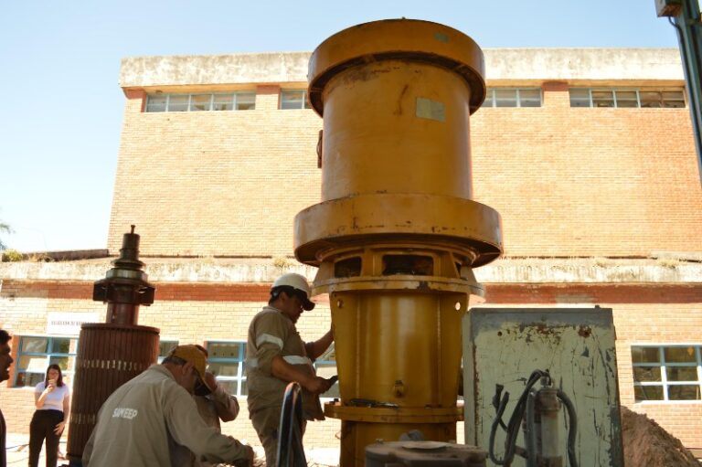 SAMEEP activa equipos electromecánicos para optimizar el suministro de agua potable en el interior