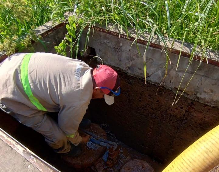 SAMEEP avanza en un plan de reparaciones en el Acueducto Sáenz Peña – Villa Ángela