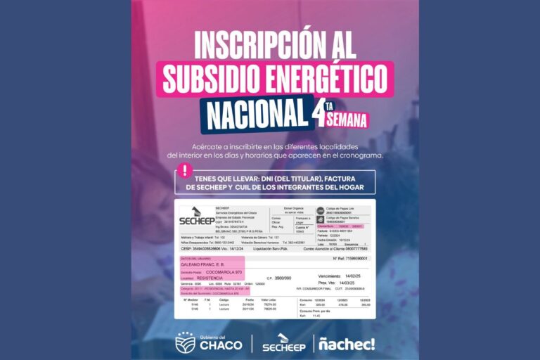 Inscripción al Subsidio Eléctrico y Asesoramiento sobre el “Descuento Verano” en Resistencia