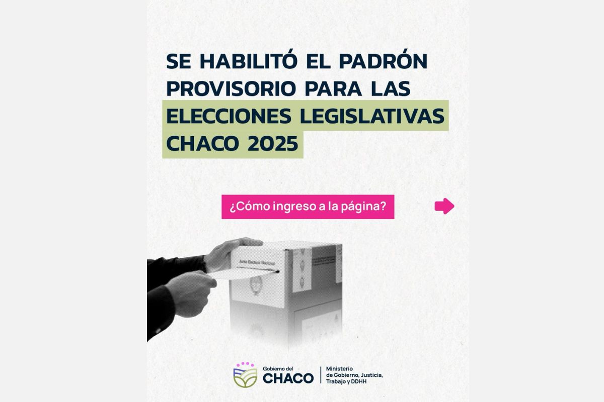 Elecciones Legislativas: Ya se Puede Consultar el Padrón Provisorio