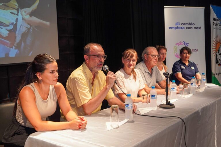 La vicegobernadora Schneider presentó el Programa Fortaleza en Puerto Tirol