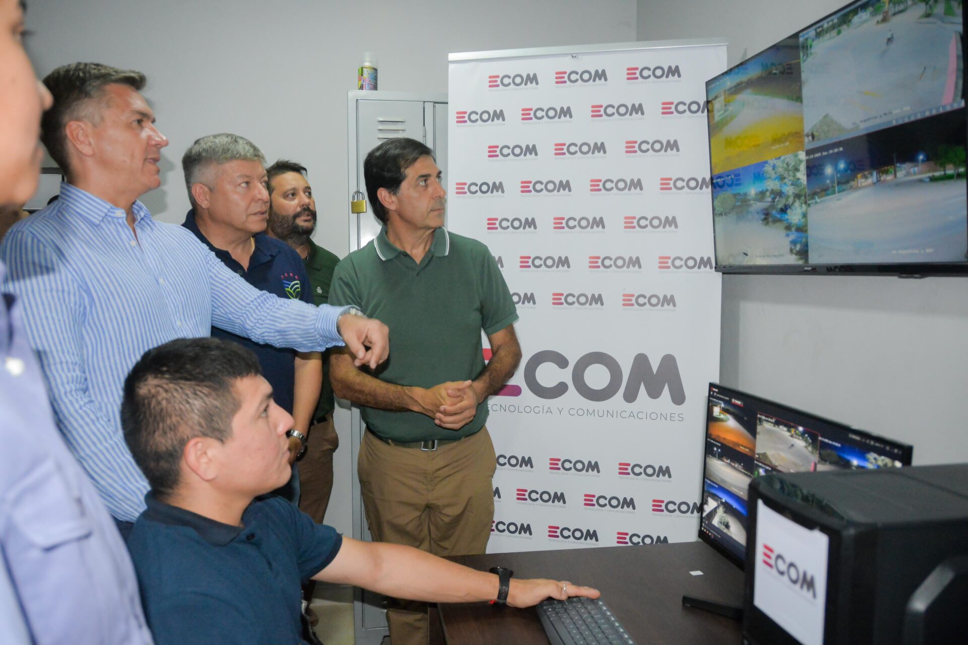 Inauguración del Centro de Videovigilancia en Gancedo: “Incorporamos Tecnología de Punta para la Seguridad”, Afirmó el Gobernador Zdero