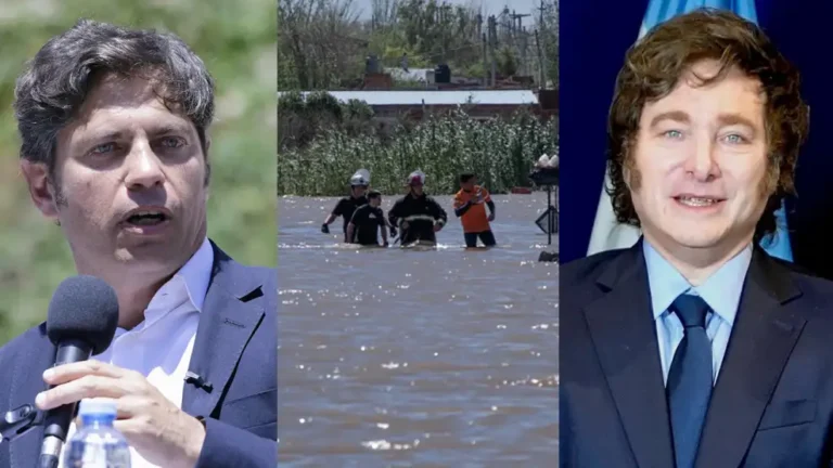 Kicillof vuelve a marcar diferencias con Milei: “La solidaridad con Bahía Blanca contradice el país que nos quieren imponer”