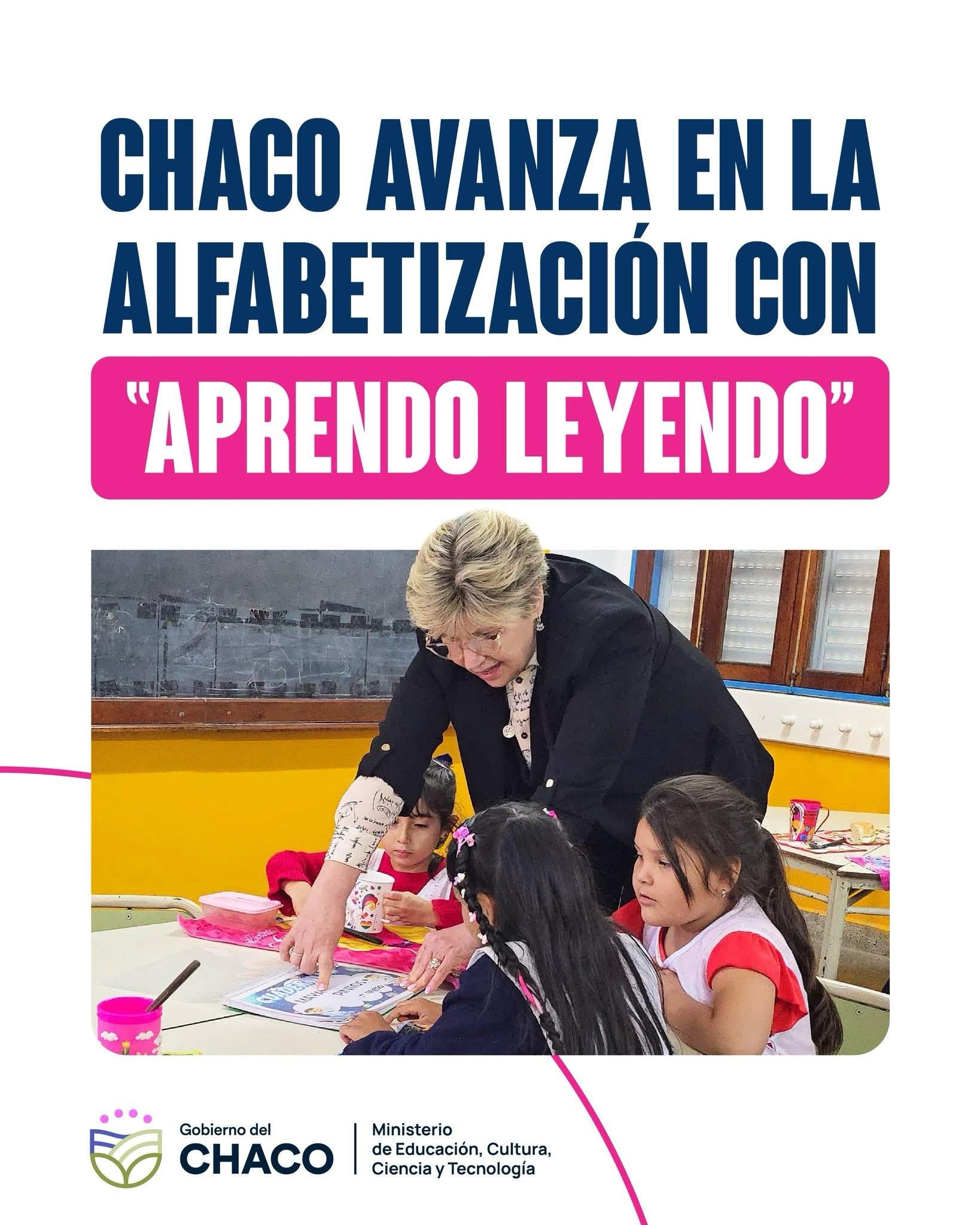 ¡Chaco a la vanguardia de la alfabetización! Arranca “Aprendo Leyendo” para garantizar la comprensión desde primer grado