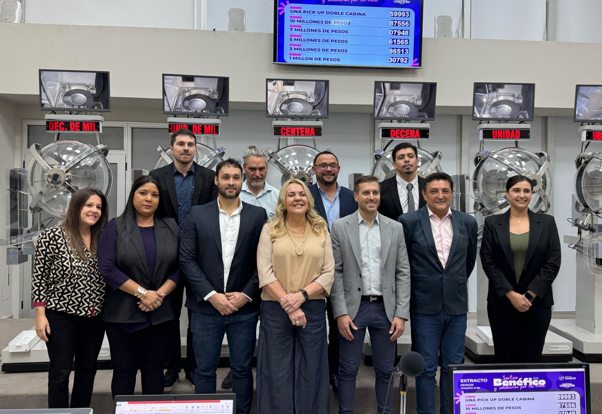 Éxito Rotundo del Sorteo Benéfico y Solidario por la Vida de Lotería Chaqueña