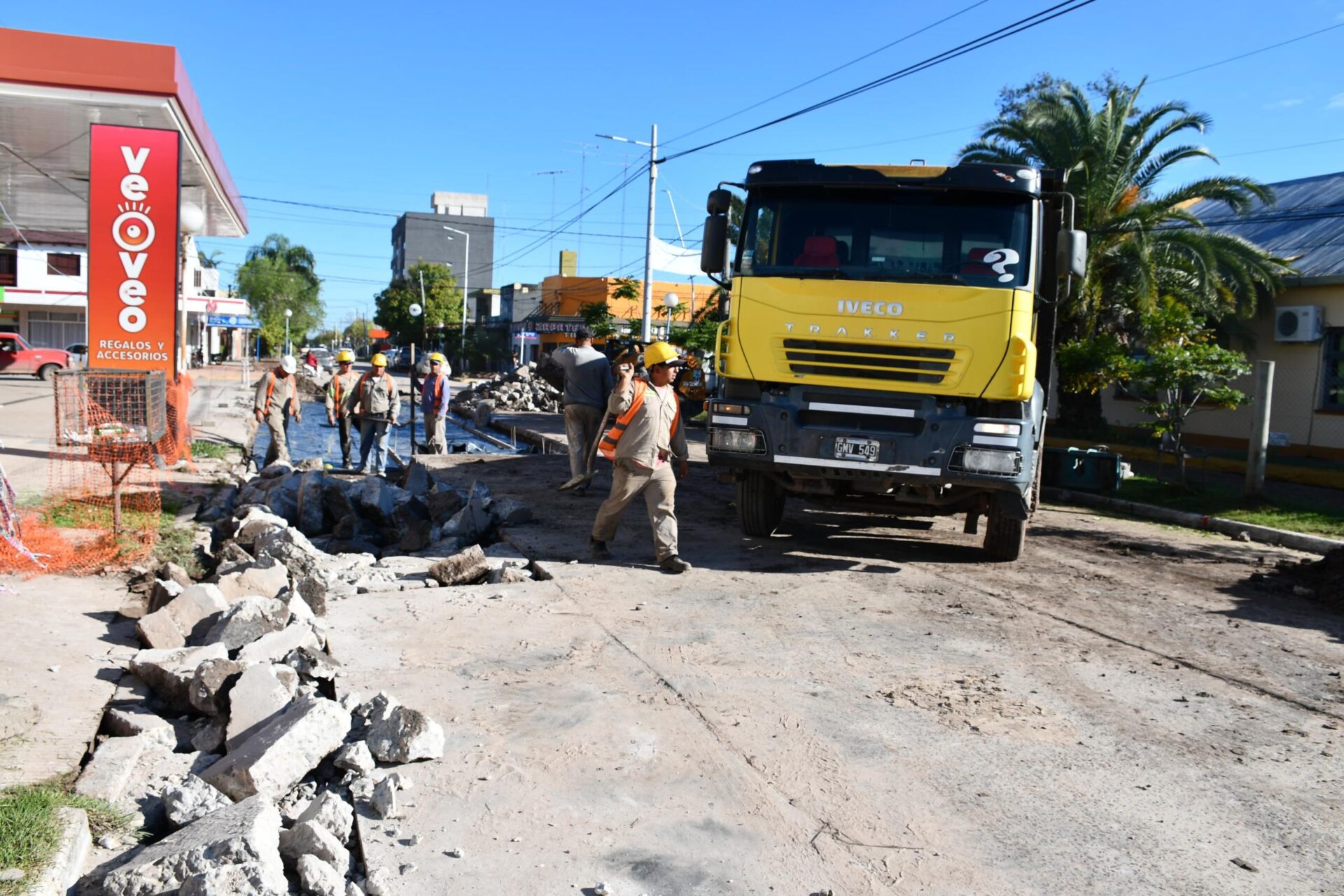 Quitilipi Mejora su Infraestructura Urbana con Nuevas Obras de Pavimento y Bacheo