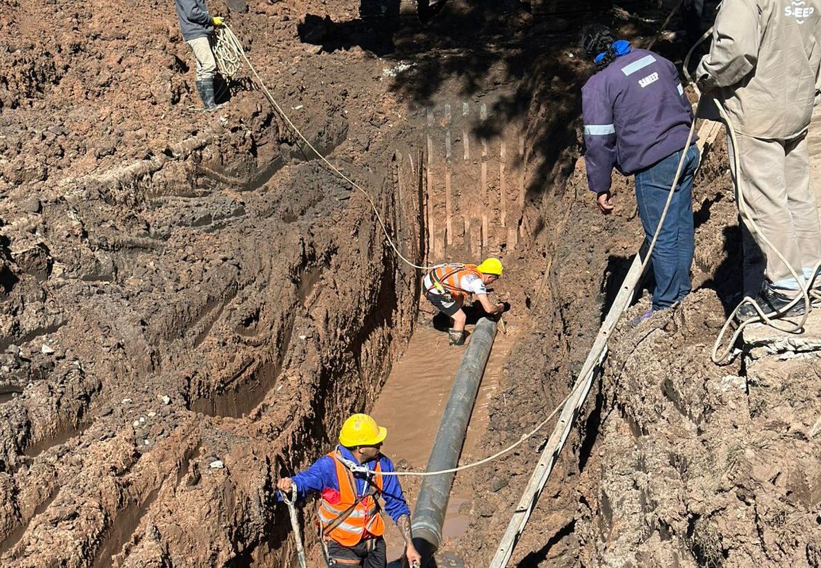 SAMEEP Atiende Demandas Históricas de Cloacas en Sáenz Peña y Quitilipi