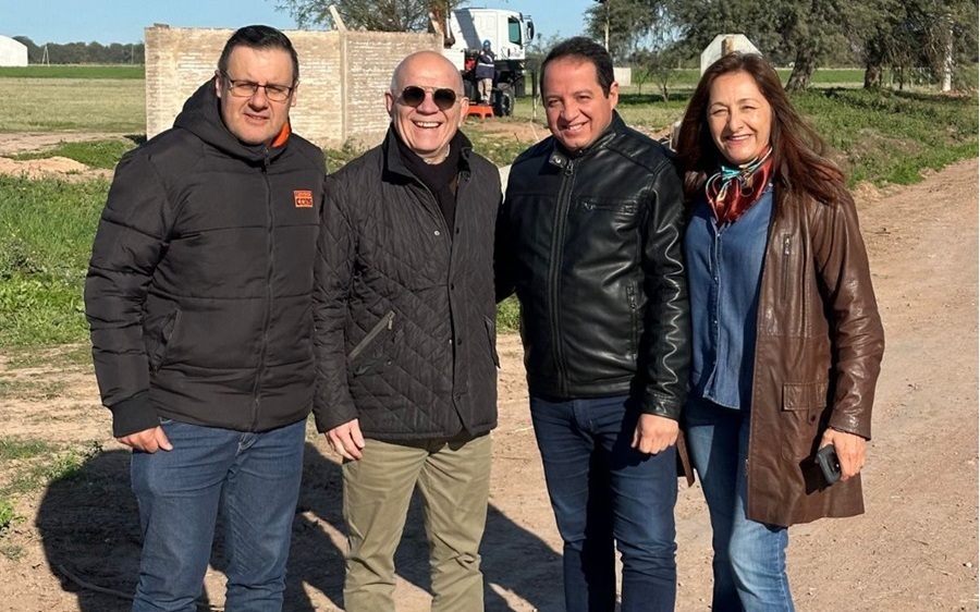 Secheep construye una nueva línea de media tensión para mejorar el suministro en Santa Sylvina y Du Graty