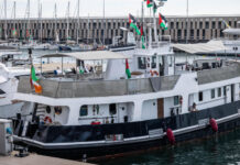 Flotilla de Gaza zarpa de nuevo de Barcelona en medio de amenazas de Israel