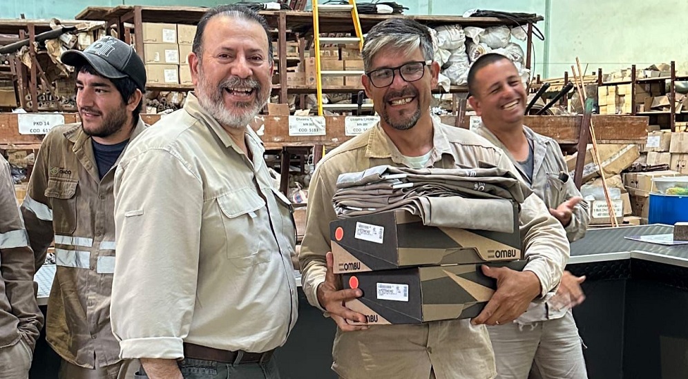 SECHEEP refuerza la seguridad de sus operarios con una entrega masiva de indumentaria en toda la provincia