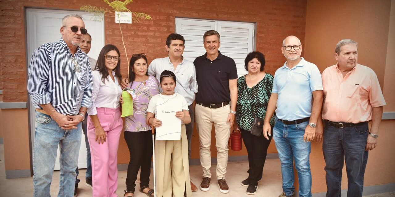 Zdero entregó viviendas en Concepción del Bermejo: un hito de transparencia y recuperación de la obra pública