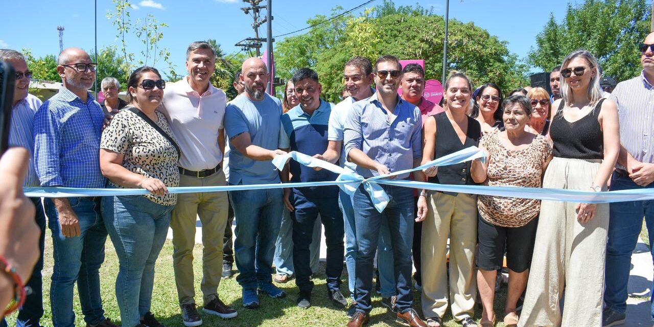 Impulso al desarrollo urbano: Leandro Zdero inauguró un nuevo espacio recreativo en Puerto Vilelas