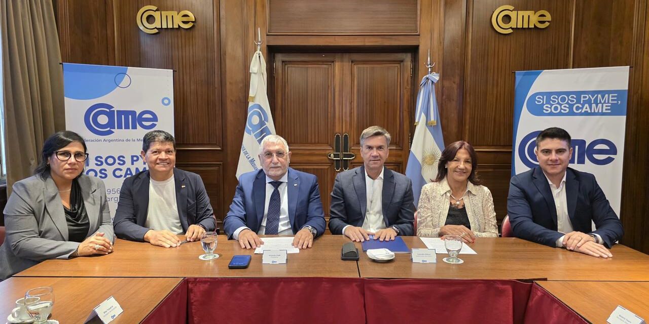 Chaco sella una alianza estratégica con CAME y FECHACO para blindar y potenciar a las MiPyMEs