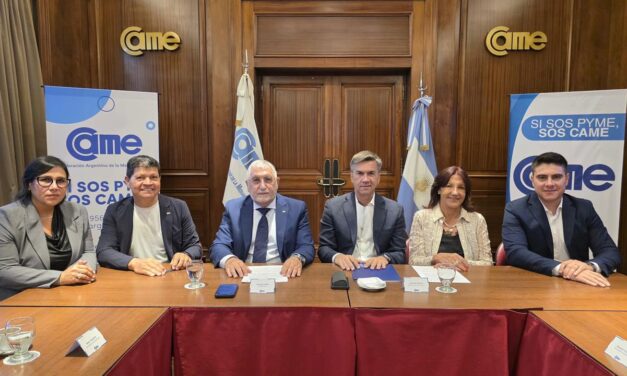 Chaco sella una alianza estratégica con CAME y FECHACO para blindar y potenciar a las MiPyMEs