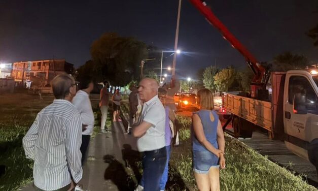 Secheep moderniza el Gran Resistencia: más de 100 operativos de alumbrado en el inicio del año