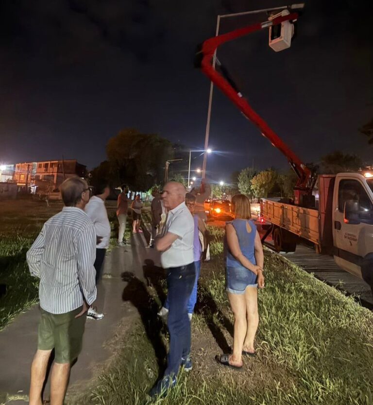 Secheep moderniza el Gran Resistencia: más de 100 operativos de alumbrado en el inicio del año