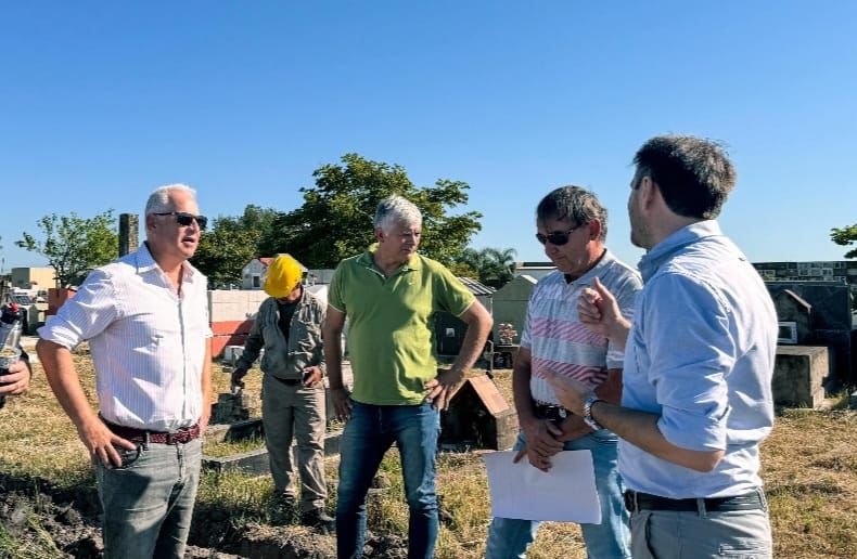 Fontana: El Gobierno provincial acelera la refuncionalización del cementerio municipal
