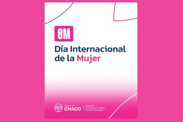 El Chaco impulsa la reflexión en las aulas con material pedagógico por el Mes de la Mujer