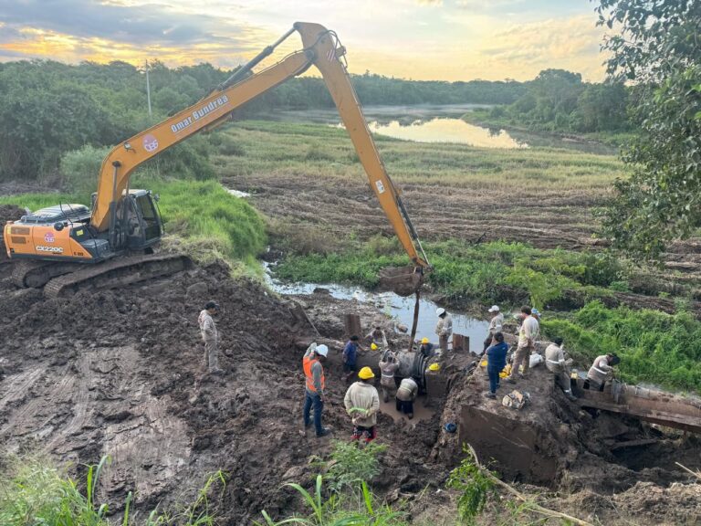 Emergencia hídrica en el Gran Resistencia y el interior: por la complejidad de los daños, las obras en el Primer Acueducto se extenderán hasta este sábado