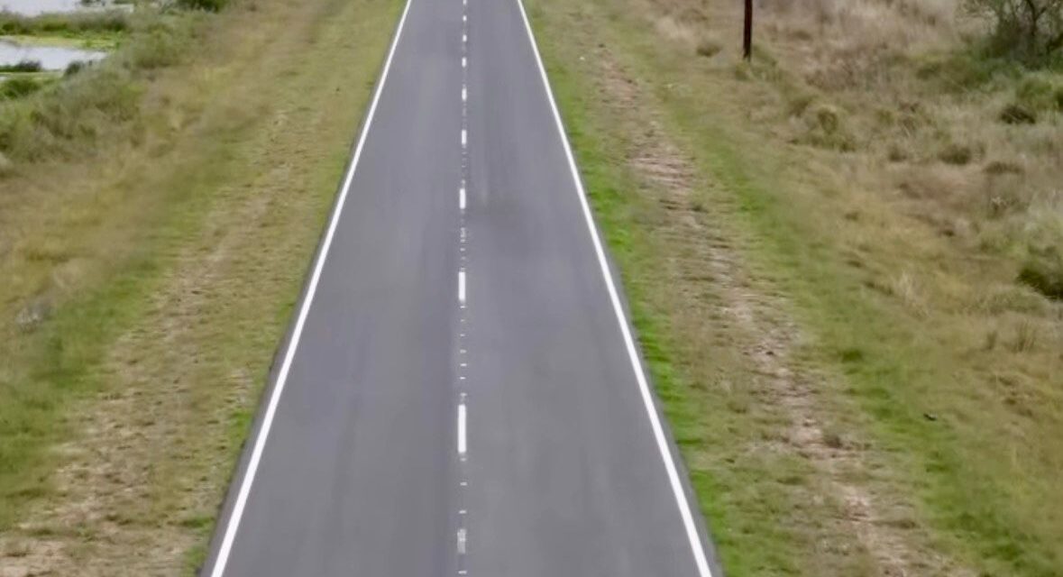 Infraestructura estratégica en el interior: la pavimentación de la Ruta N°30 ya supera el 65% de avance y entra en fase de señalización