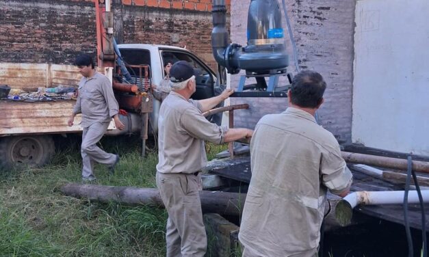 Fin a los desbordes en Quitilipi: Sameep reparó el colector principal y normalizó el sistema cloacal urbano