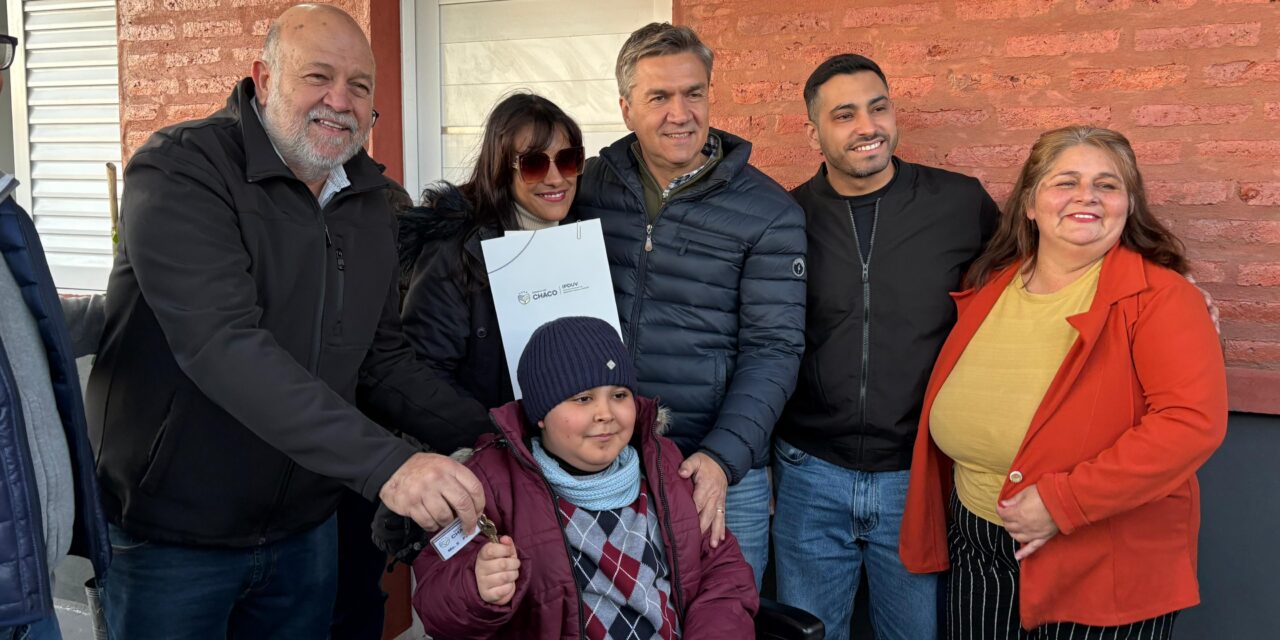 Fin a una larga postergación habitacional en Coronel Du Graty: Zdero entregó viviendas adjudicadas por sorteo público