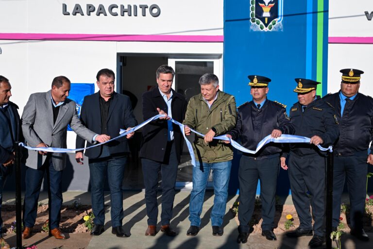 Lapachito alcanza un hito histórico: tras 114 años, inauguran su primera comisaría propia