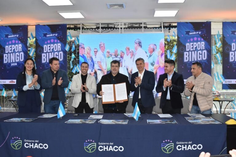 La Provincia y Lotería Chaqueña formalizaron un convenio para la ejecución de obras de infraestructura en el predio de la Liga Chaqueña de Fútbol