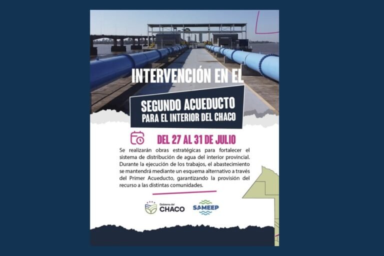 Sameep ejecutará obras clave en el Segundo Acueducto para optimizar el suministro de agua en el interior