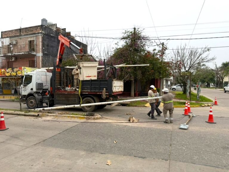 Secheep fortalece el alumbrado público con más de 100 operativos y la atención de 700 reclamos en el Gran Resistencia